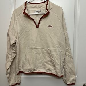 Vans 1/4 zip pull over
